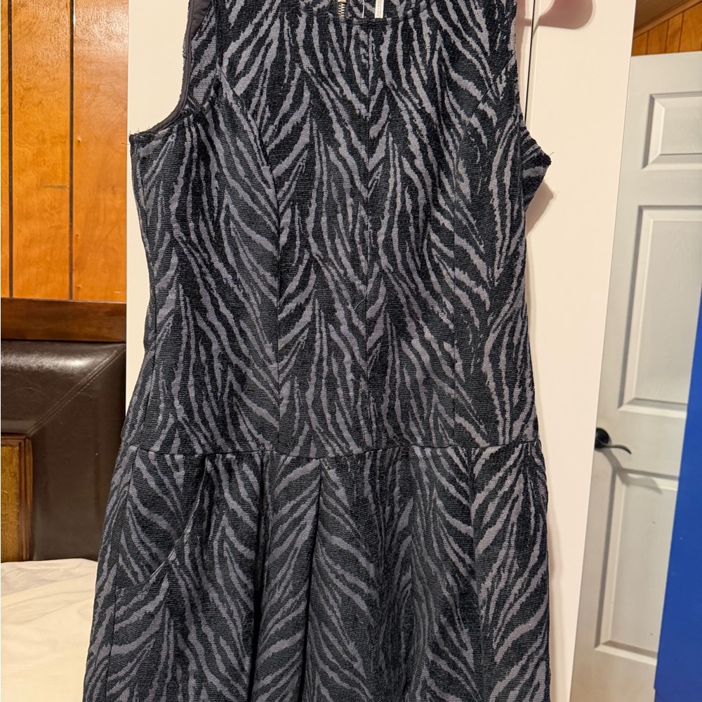 Stylish Zebra Print Kids Dress